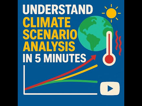 Understand Climate Scenario Analysis in 5 mins