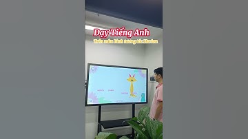 Màn hình tương tác thông minh Horion ứng dụng vào việc dậy ngoại ngữ