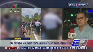 CPH condena violencia contra periodistas agredidos por guardia de honor presidencial