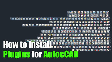 របៀបតម្លើង Plugins សម្រាប់ AutoCAD / How to install plugins for AutoCAD