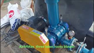 Best three lobes roots blower at AirMMax