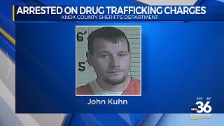 Knox County traffic stop leads to drug trafficking arrest