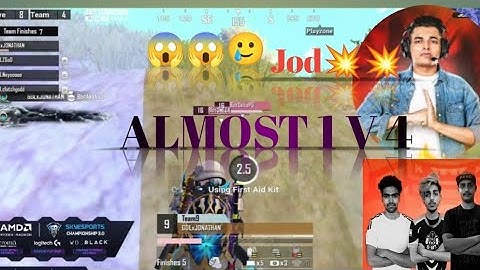 | Jonathan Vs Team 8bit | 1 v 4 almost done 🥲