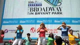 Broadway in Bryant Park 2012 Mamma Mia