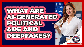 What Are AI-generated Political Ads And Deepfakes? - Election Central Channel