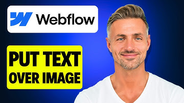 How To Put Text Over Image In Webflow - 2025