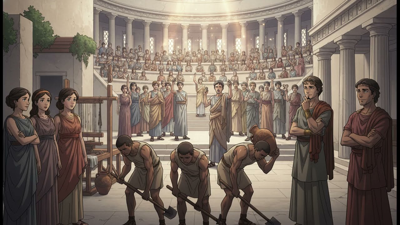 4) ATENE e la DEMOCRAZIA: Come si votava nell'antica Grecia?