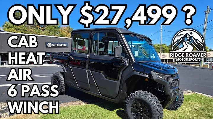 BEST Enclosed Side By Side Deal - 2026 CFMOTO U10 PRO XL Highland