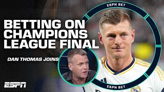 BEST BETS for the Champions League Final 🤑 Toni Kroos to score at +550? 🤔 | ESPN BET Live screenshot 2