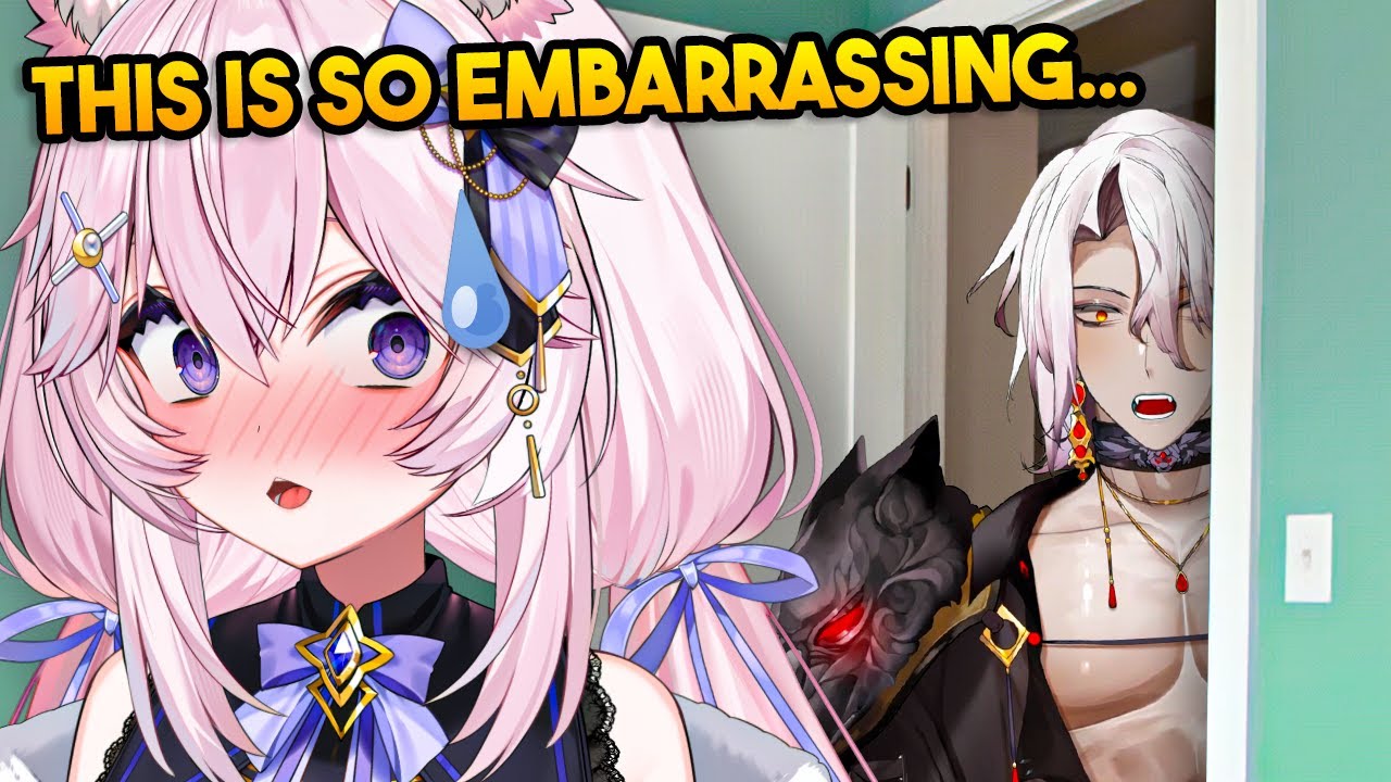 Nyanners Gets REALLY Embarrassed After Aethel Walks In On Her