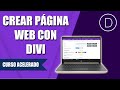 CURSO ACELERADO DE CREAR PÁGINAS WEB CON DIVI  #1