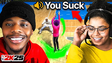 NBA 2K25 but my girlfriend talks while I play…😂 *THEY CRASHED OUT*