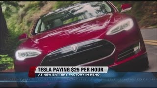 Tesla Motors announces pay rate for battery factory employees