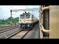 Furious Parallel Race Between Two Trains : LHB Himgiri Express Vs. ICF Mayurakshi Fast Passenger