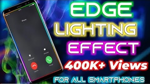 edge lighting app kaise use kare || edge lighting app kaise set kare @PRINCE-STAR