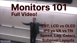 Monitors Explained! - LCD vs OLED, IPS vs VA, MiniLED and more! (Full Video)