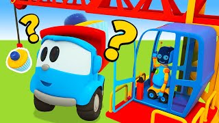Sing with Leo the Truck! The Crane song, the Cement Mixer song &amp; more nursery rhymes.
