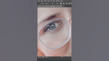 How to turn transparent glasses into sunglasses in Photoshop #photoshop_tutorial #shorts #photoshop