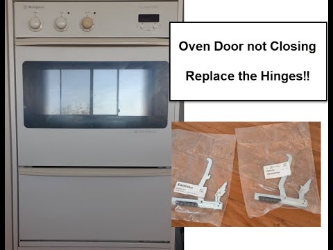 Oven Hinge Replacement Westinghouse Electrolux - YouTube