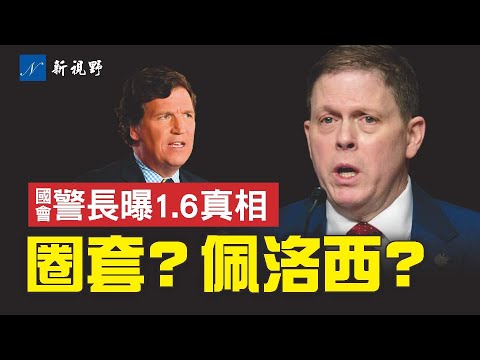 前国会警察局长桑德，接受卡尔森专访，还原1.6事件真相。#国会警察局长 #桑德 #卡尔森