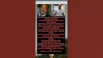 Every Job Has Dignity: The Story of Geoffrey Owens