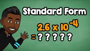 How to Write a Standard Form with Negative Powers into an Ordinary Number