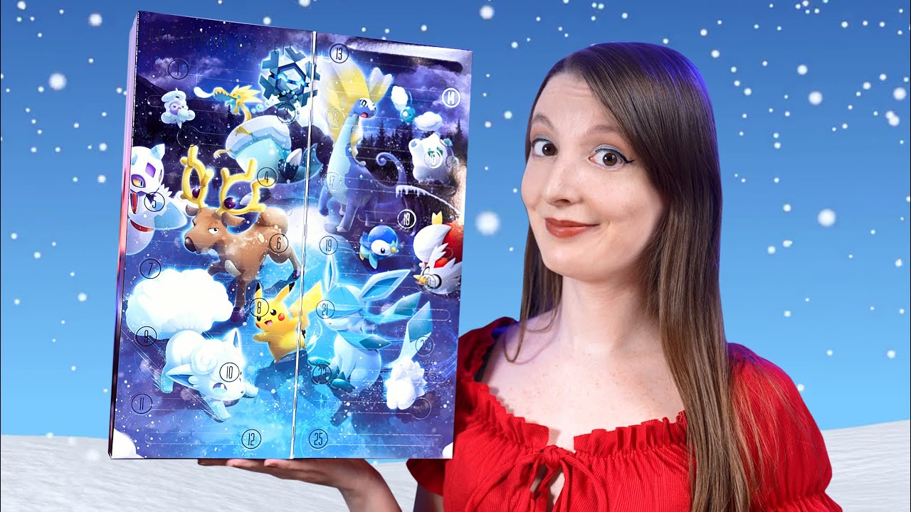 CE CALENDRIER DE l'AVENT POKÉMON EST SUPERBE (NOËL 2023) 