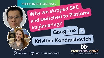 Why we skipped SRE and switched to Platform Engineering