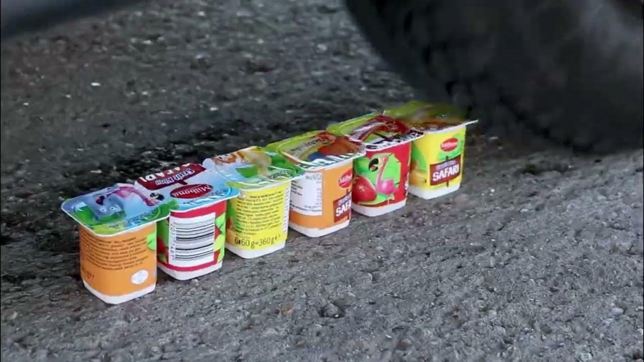 Crushing things With Car Crushing thingsCrushing crunching things