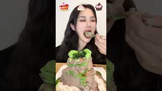 Asmr🍰Eating 🍰This Cream Cake Is Too Good!#ASMR