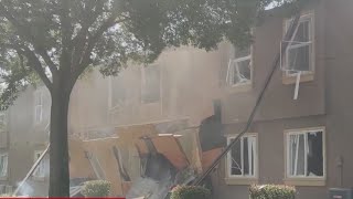 West Sacramento apartment explosion may be caused by gas leak, officials say