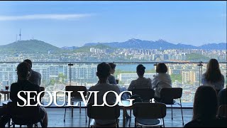 韓国Vlog🇰🇷絶景カフェ, カラオケ, 漢江チメク🐓🍺 ソウルでのオススメの遊び方👌