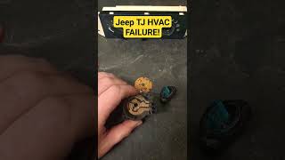 Jeep HVAC Control Failure!!!!!   #jeeprepair #jeeplife #automobile #jeep #jeepwrangler