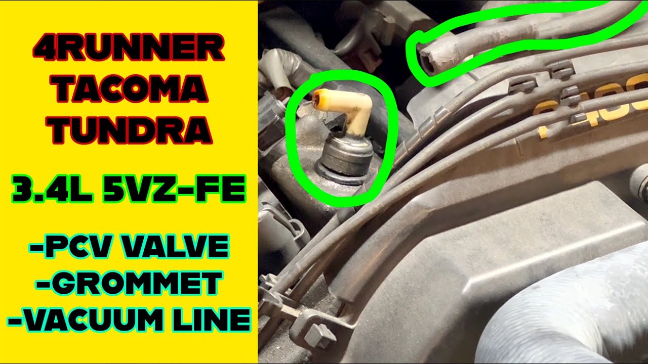 Kit De Válvula PCV Y Manguera Original Para Toyota 4Runner, FJ Cruiser, Tacoma Y Tundra
