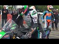Isle of Man TT Startline Chaos | Bikes Heading to the Race Launch | MANNmotorsports