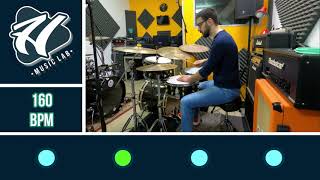 Let's Play Together - Reggae Drum Groove 160 BPM