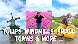 Netherlands beyond Amsterdam: Haarlem, Windmills, Tulips \& more | Travel with Kids