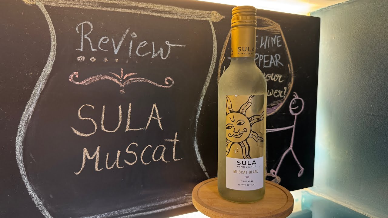 New White Wine Alert | Sula Muscat Blanc White Wine Review | New White Wine from Sula