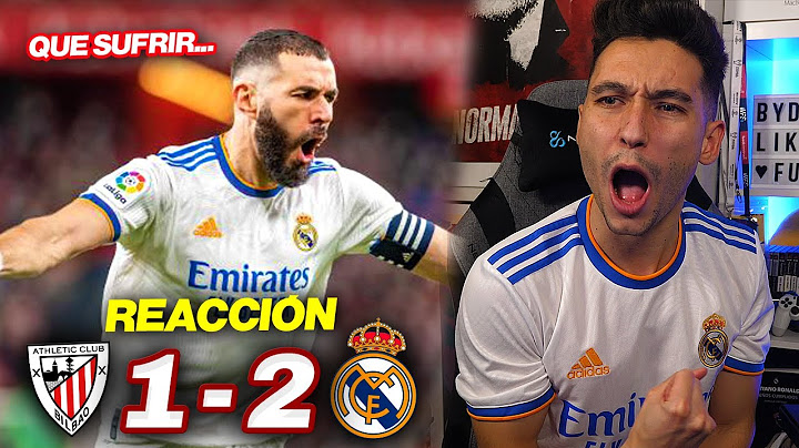REACCIONES DE UN HINCHA Athletic Club vs Real Madrid 1-2 *SUFRIENDO MUCHO*