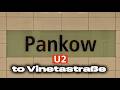 Berlin POV Walks | U2 Pankow to Vinetastraße | One stop at a time | Real City Sounds | 4K | ASMR