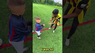 20 Year Old Footballer Vs. 9 Year Old Kid Lewandowski