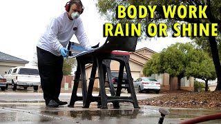 Factory Five 33 Hot Rod V2 Build - Body Work 6  Waterfall & Roll Bar