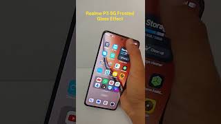 Realme UI 7.0 New Frosted Glass Design ✨ | Premium Look Update! #realmep3 #ui7 #short