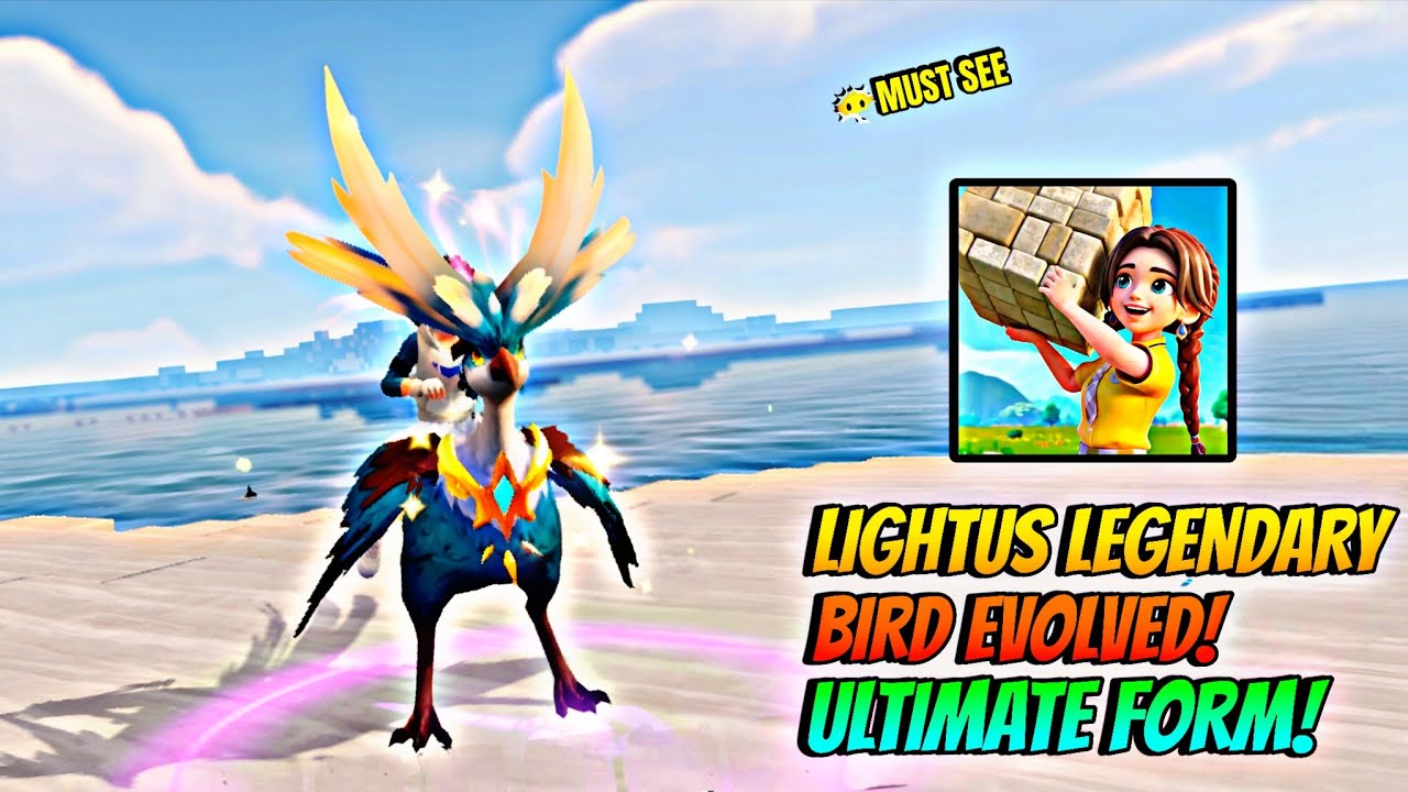I FINALLY Evolved the LEGENDARY BIRD in Lightus! 🦅✨| PALWORLD MOBILE | PALWORLD | ANIIMO 