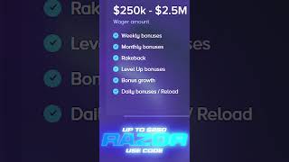 Stake Promo Code RAZOR – Best Code You Can Use Today and get best BONUS!