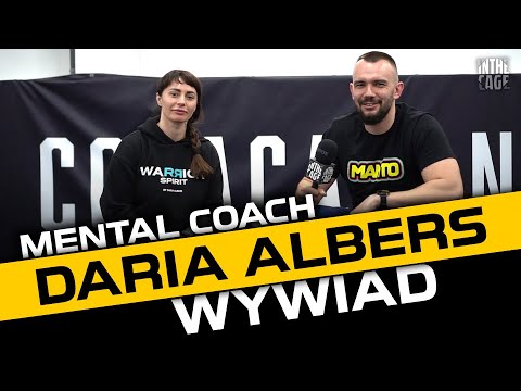 Daria Albers - mental coach Błachowicza o kulisach współpracy, powodach utraty pasa i Glover vs Jiri