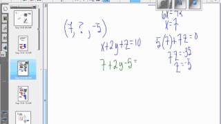 3.5 Systems of Three Equations in Three Variables