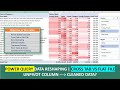 Excel Power Query Tutorial - (Case Study) | Cross Tab vs Flat file | Data Reshaping for Data Analyst