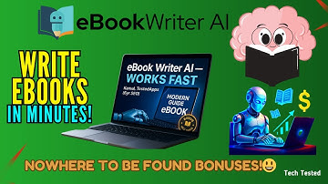 eBook Writer AI Review 🚀 Turn Ideas into Cash in Under 10 Minutes!