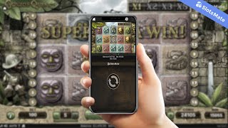 Gonzo’s Quest Slot by NetEnt Gameplay (Mobile View) screenshot 1